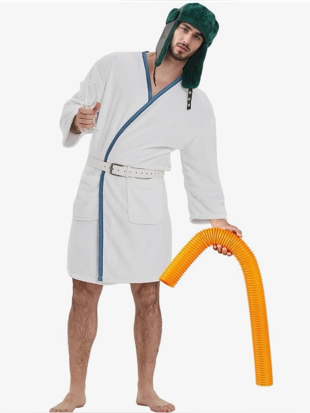 Mens Cousin Eddie National Lampoons Costume XL/XXL Halloween Cosplay New
